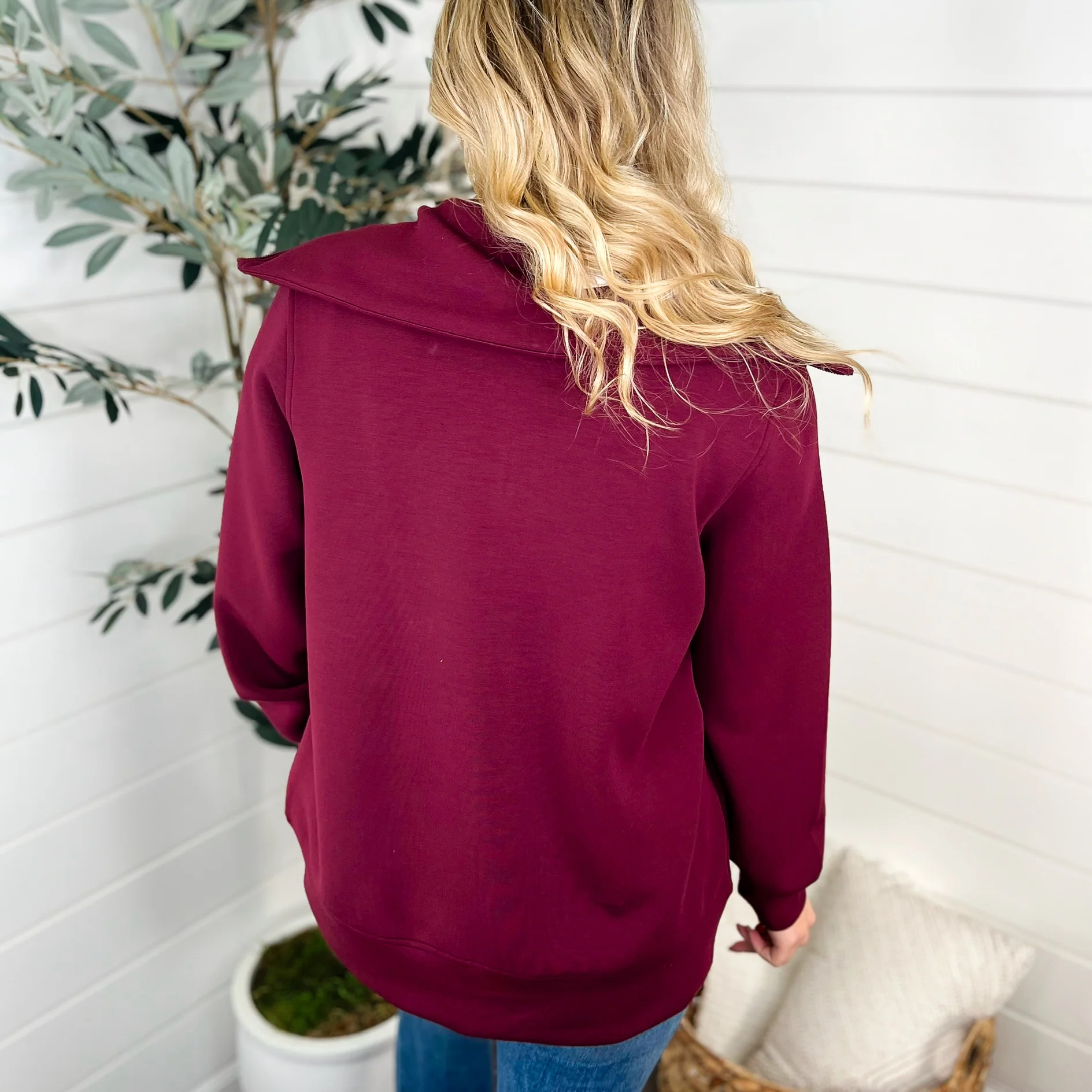 When You See it Long Sleeve Avery Mae Zip Up Sweatshirt - 6 colors! - Image 5