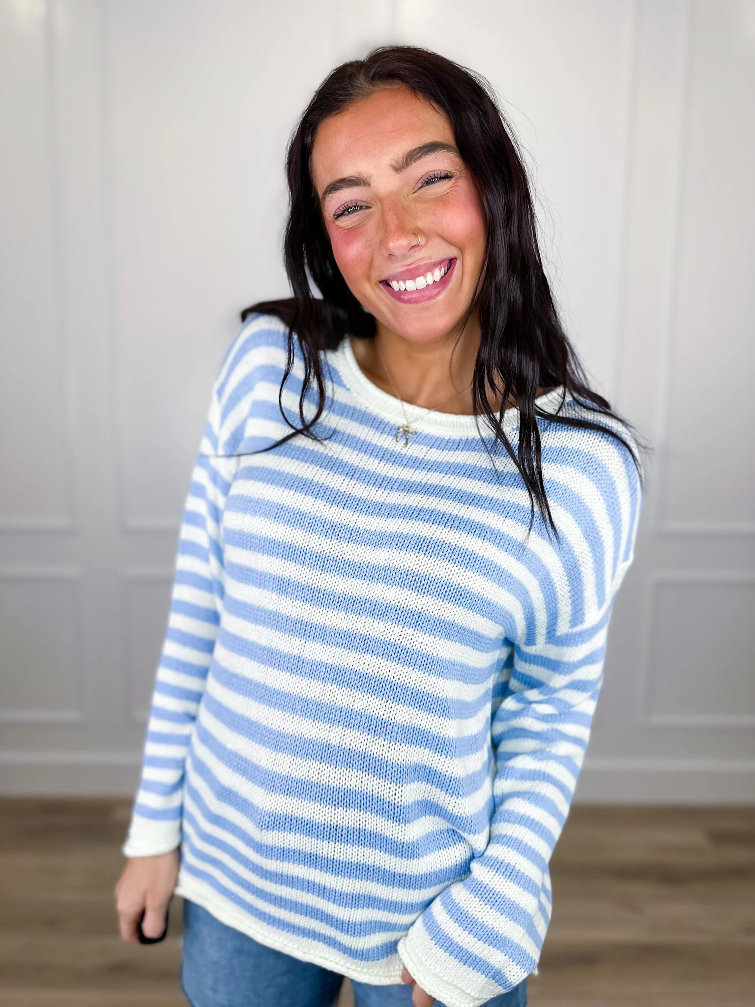 White Birch I Got it Knit Sweater Top - Multiple Colors - Image 3
