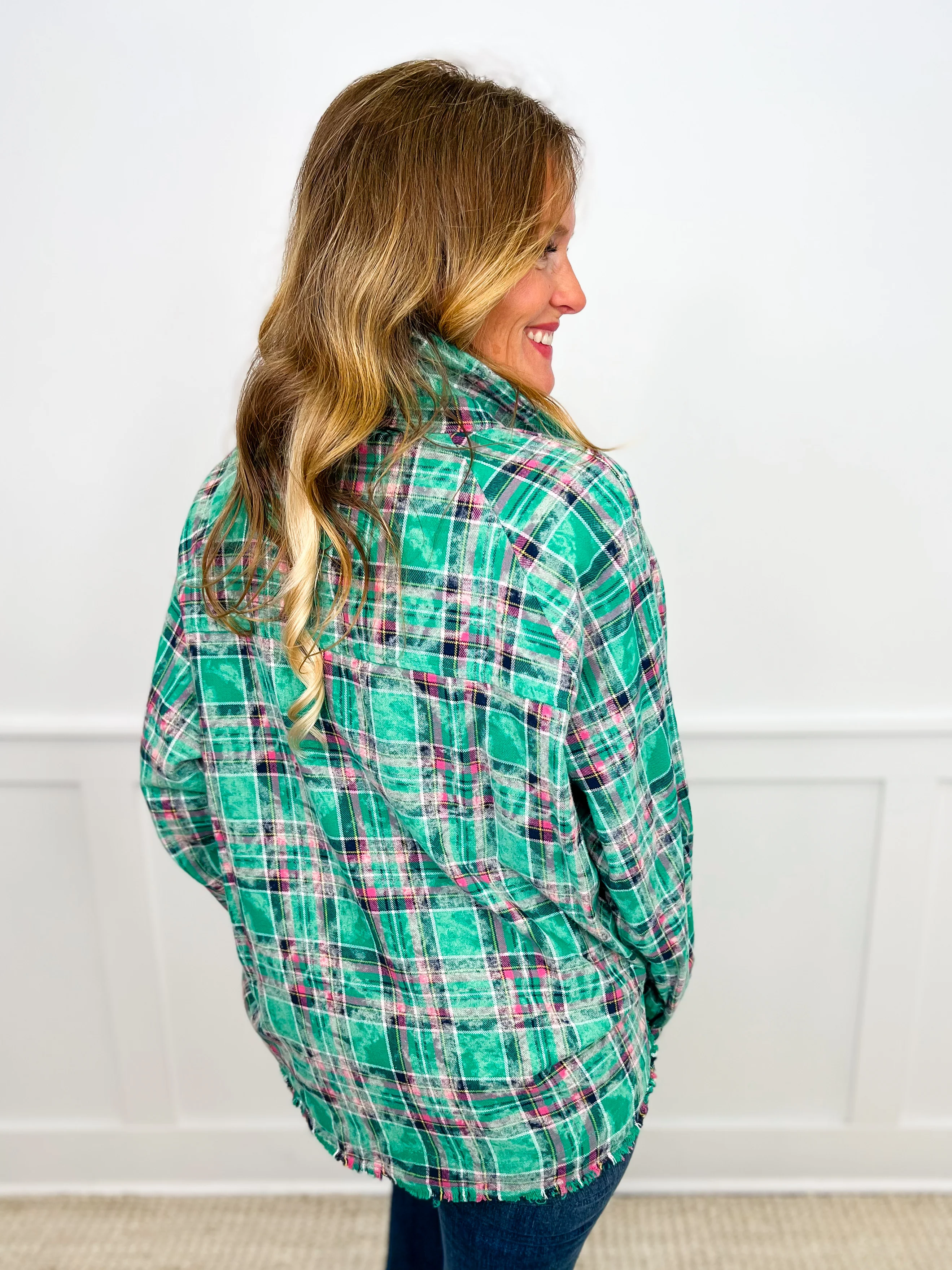 White Birch Never Negative Cotton Long Sleeve Flannel - 2 colors! - Image 4