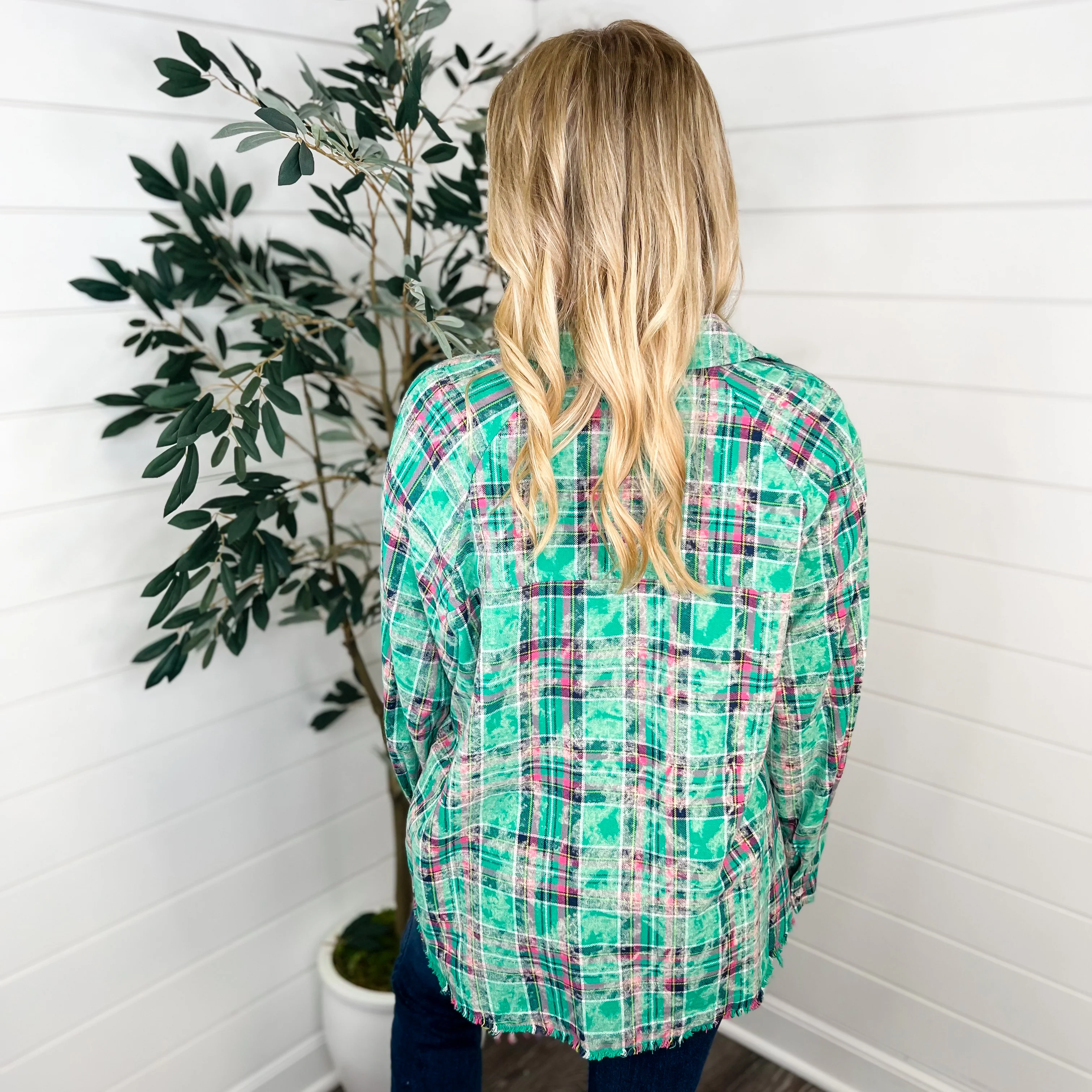 White Birch Never Negative Cotton Long Sleeve Flannel - 2 colors! - Image 8