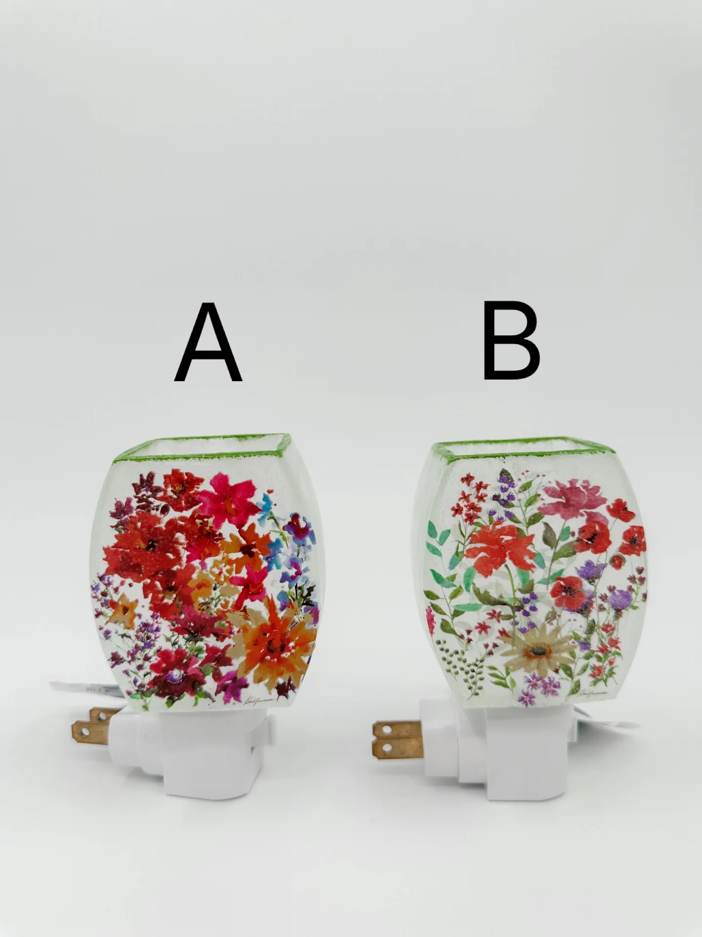 Wildflower Dreams Glass Night Light - Multiple Options - Image 2
