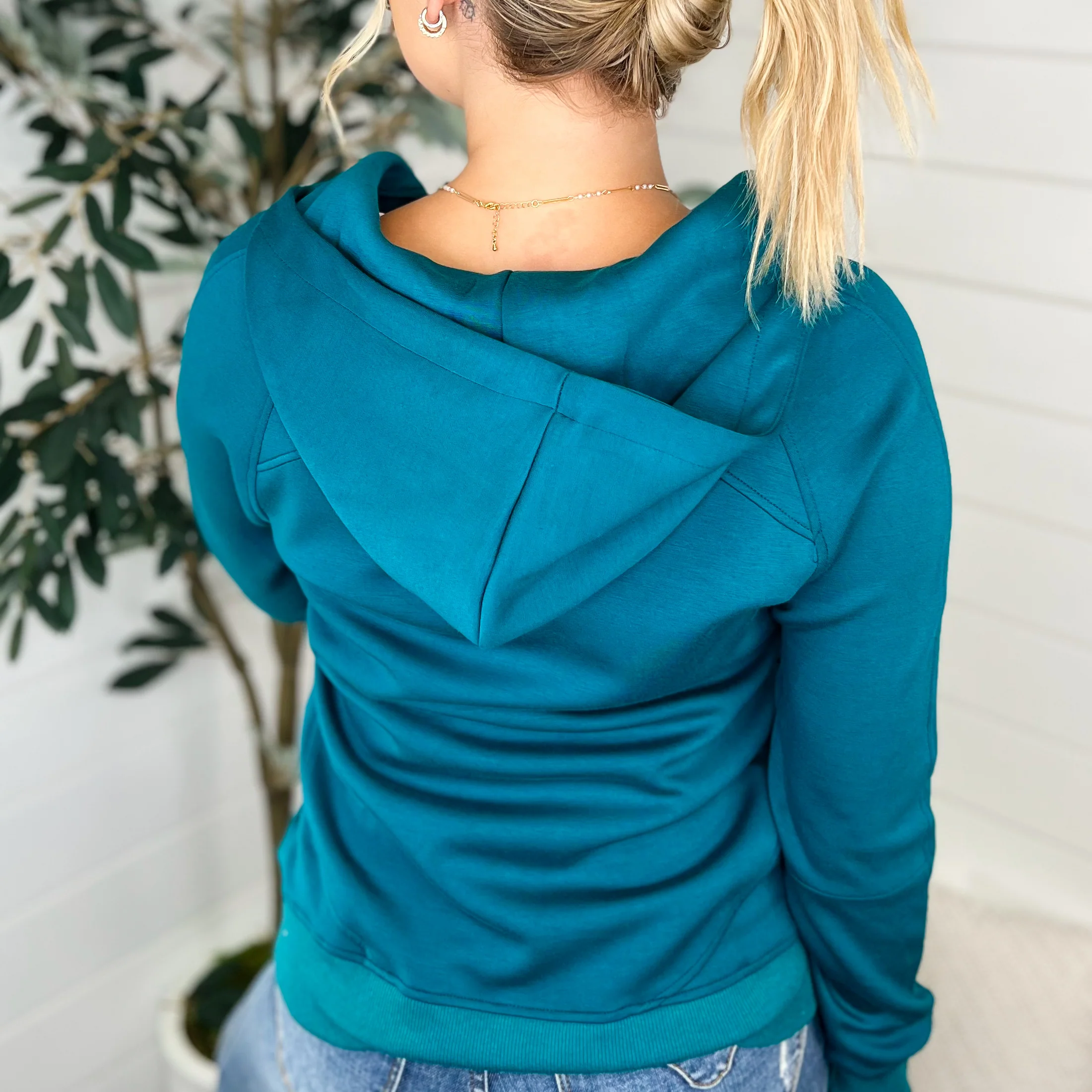 Win Every Day Rayon Blend Long Sleeve Avery Mae Quarter Zip Sweatshirt - 3 colors! - Image 4