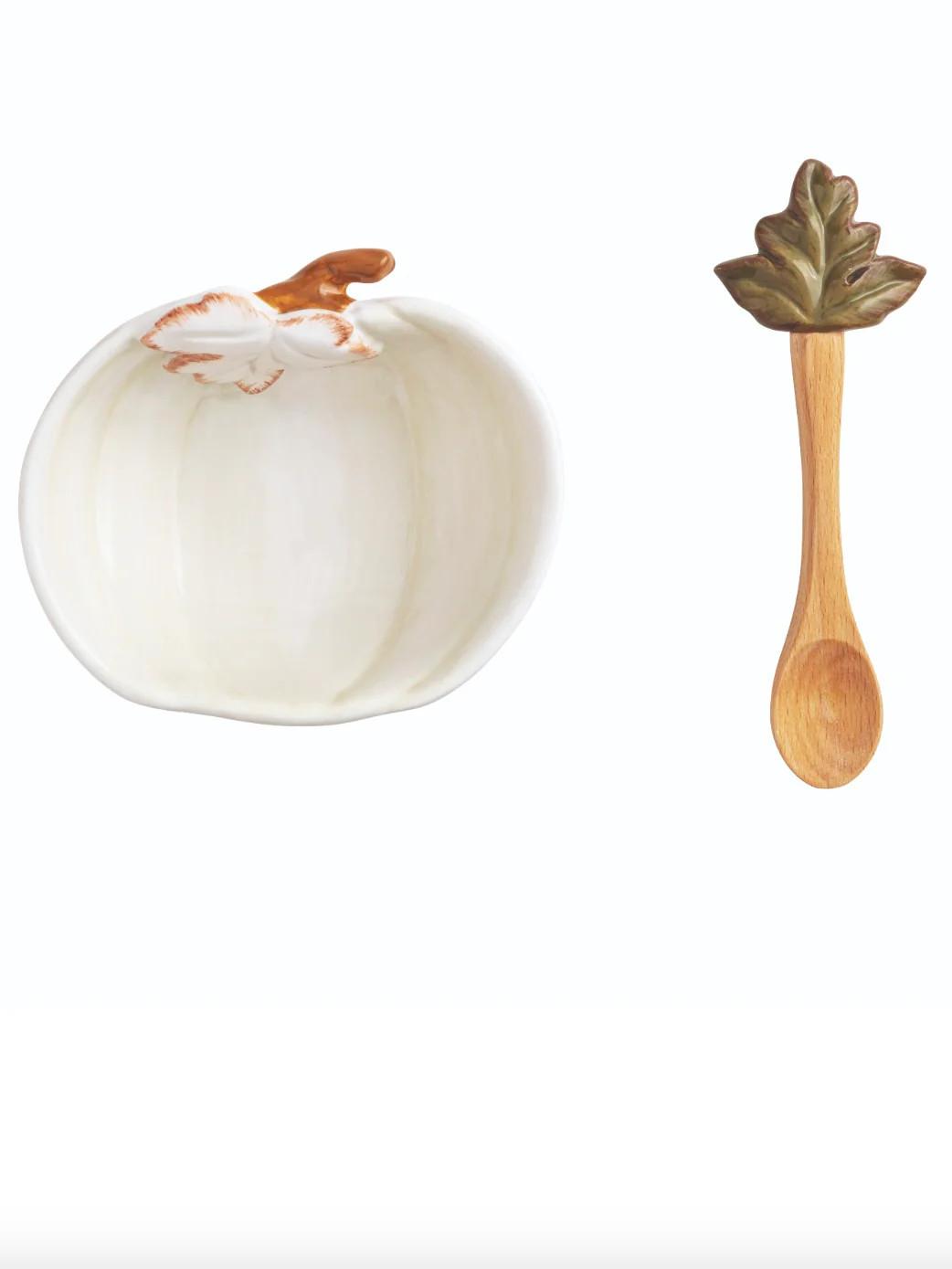Wonderful Pumpkin Ceramic Dip Bowl Set - 3 colors! - Image 2