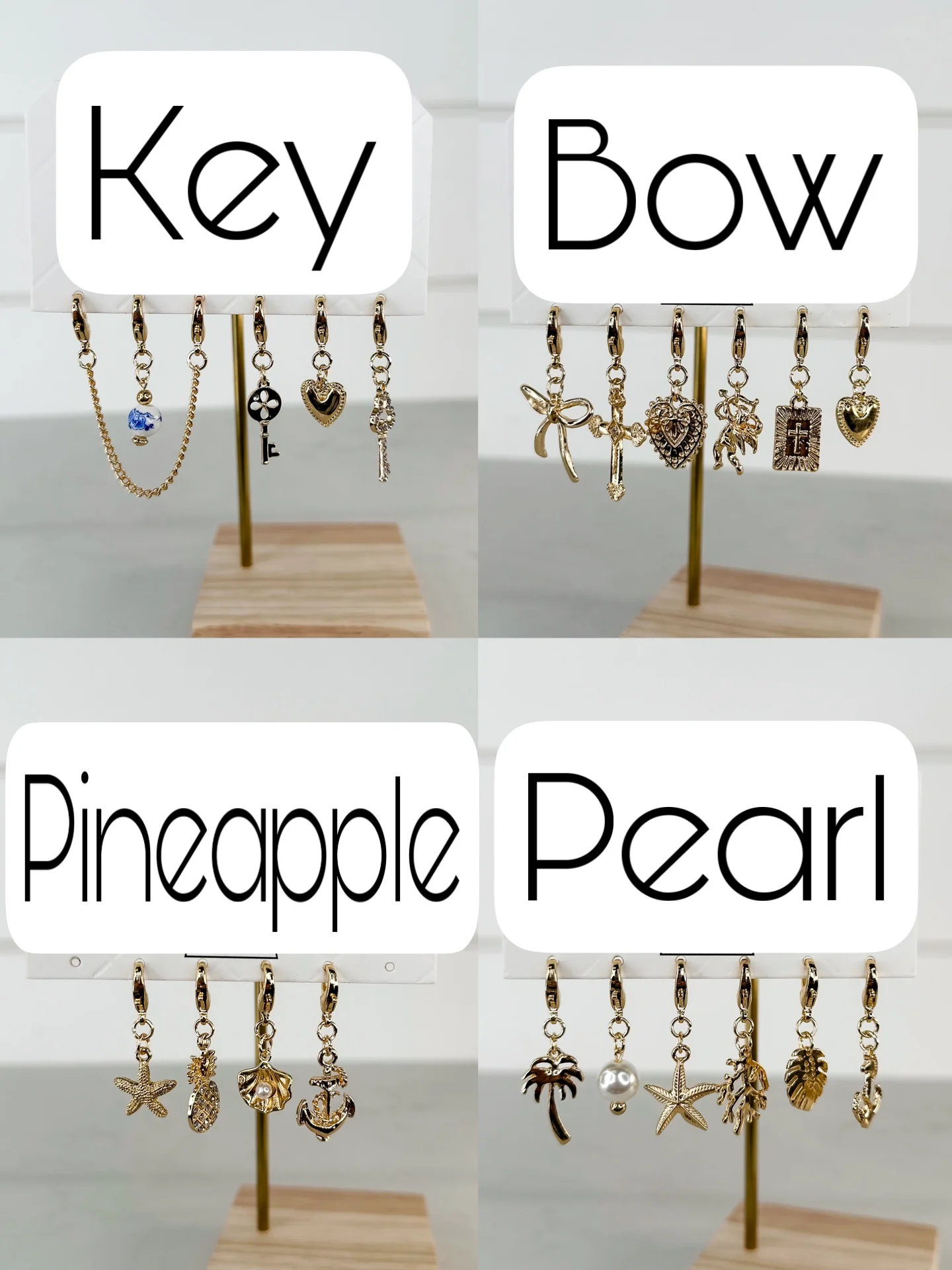 You Are So Charming Gold Charms Set - 4 options! - Image 2
