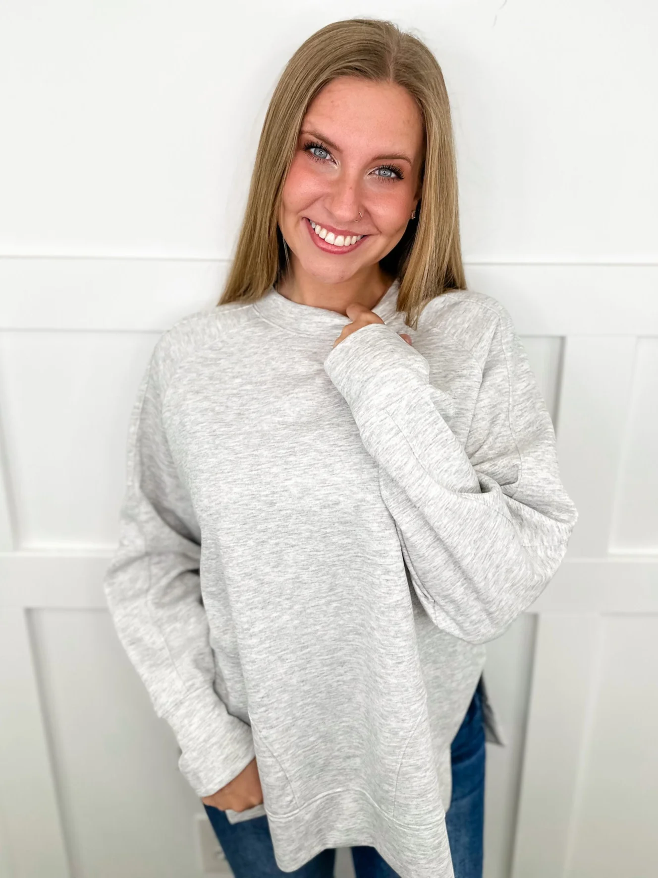 Zenana Basic A Sure Thing Long Sleeve Weekender Top - 12 colors! - Image 15