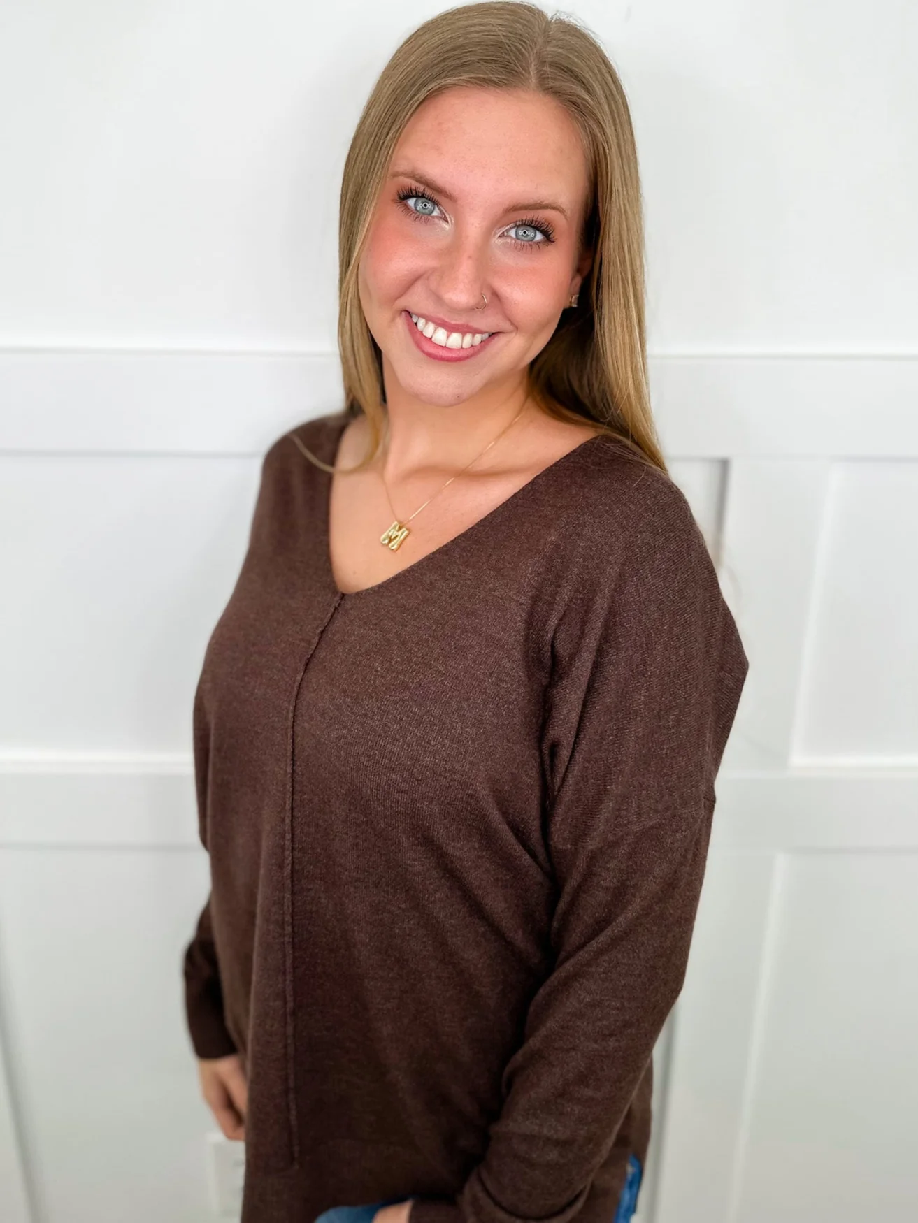 Zenana Basic Tempted By it Knit Long Sleeve Sweater Top - 11 colors! - Image 14
