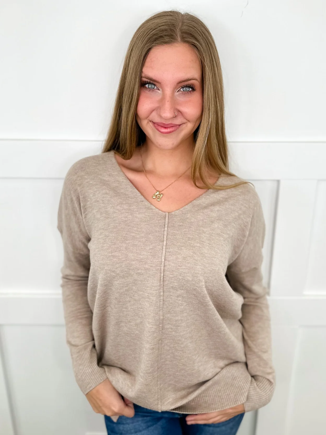 Zenana Basic Tempted By it Knit Long Sleeve Sweater Top - 11 colors! - Image 16