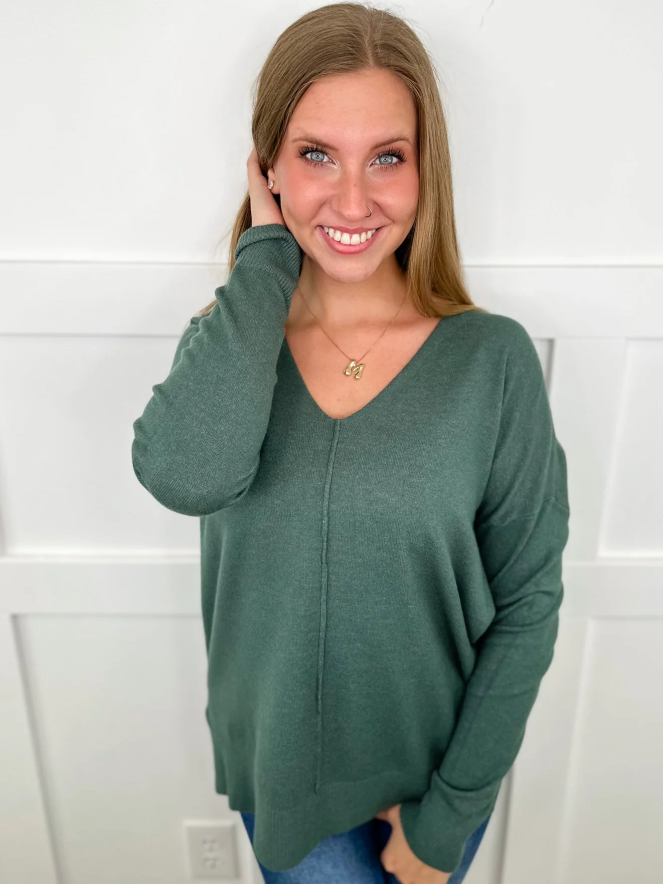 Zenana Basic Tempted By it Knit Long Sleeve Sweater Top - 11 colors! - Image 18