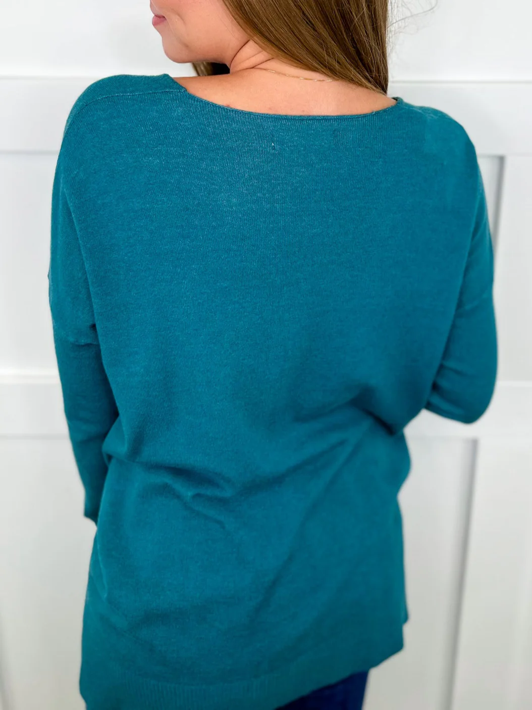Zenana Basic Tempted By it Knit Long Sleeve Sweater Top - 11 colors! - Image 9