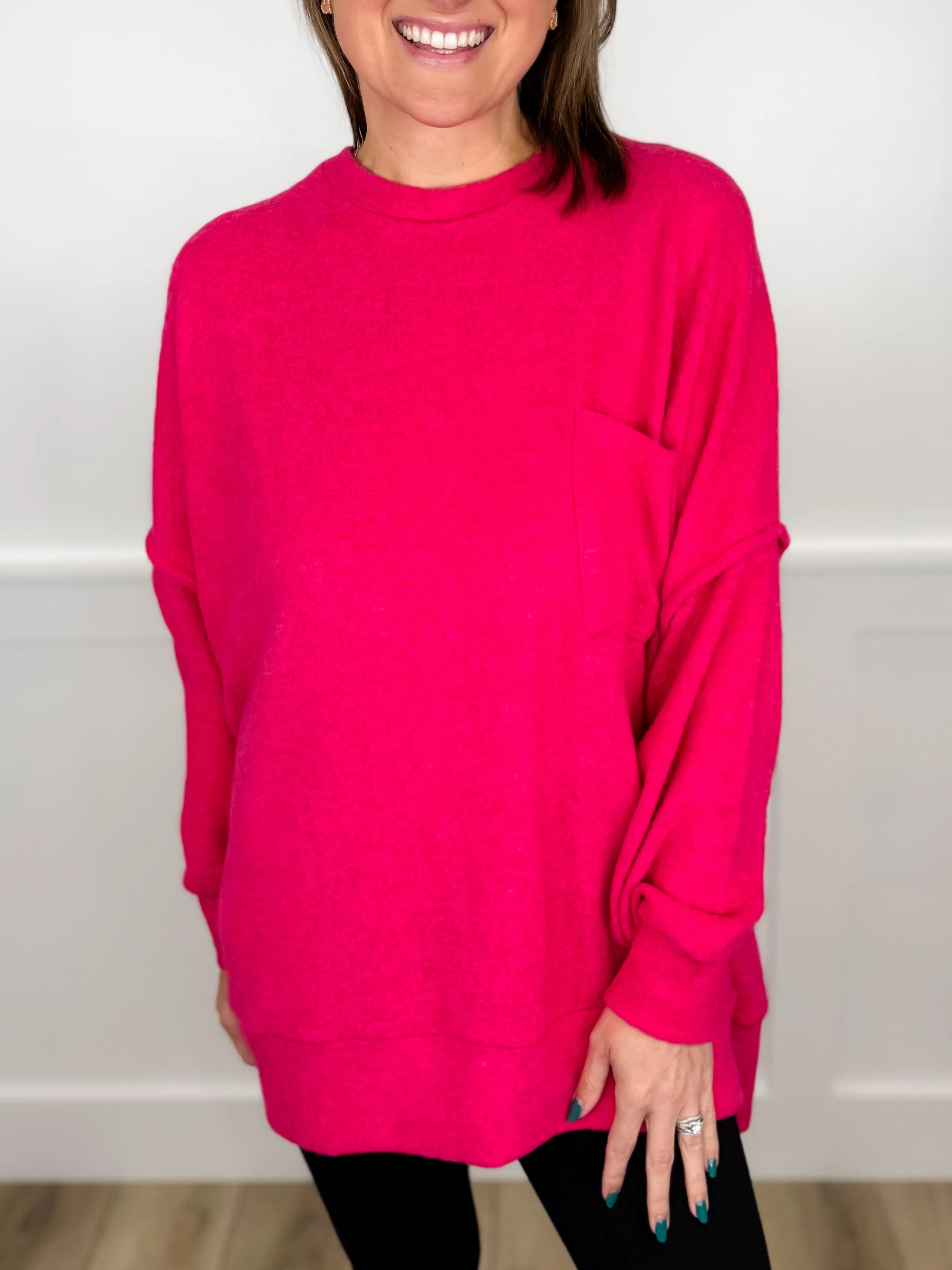 Zenana Feel the Comfort Long Sleeve Top - 13 colors! - Image 10