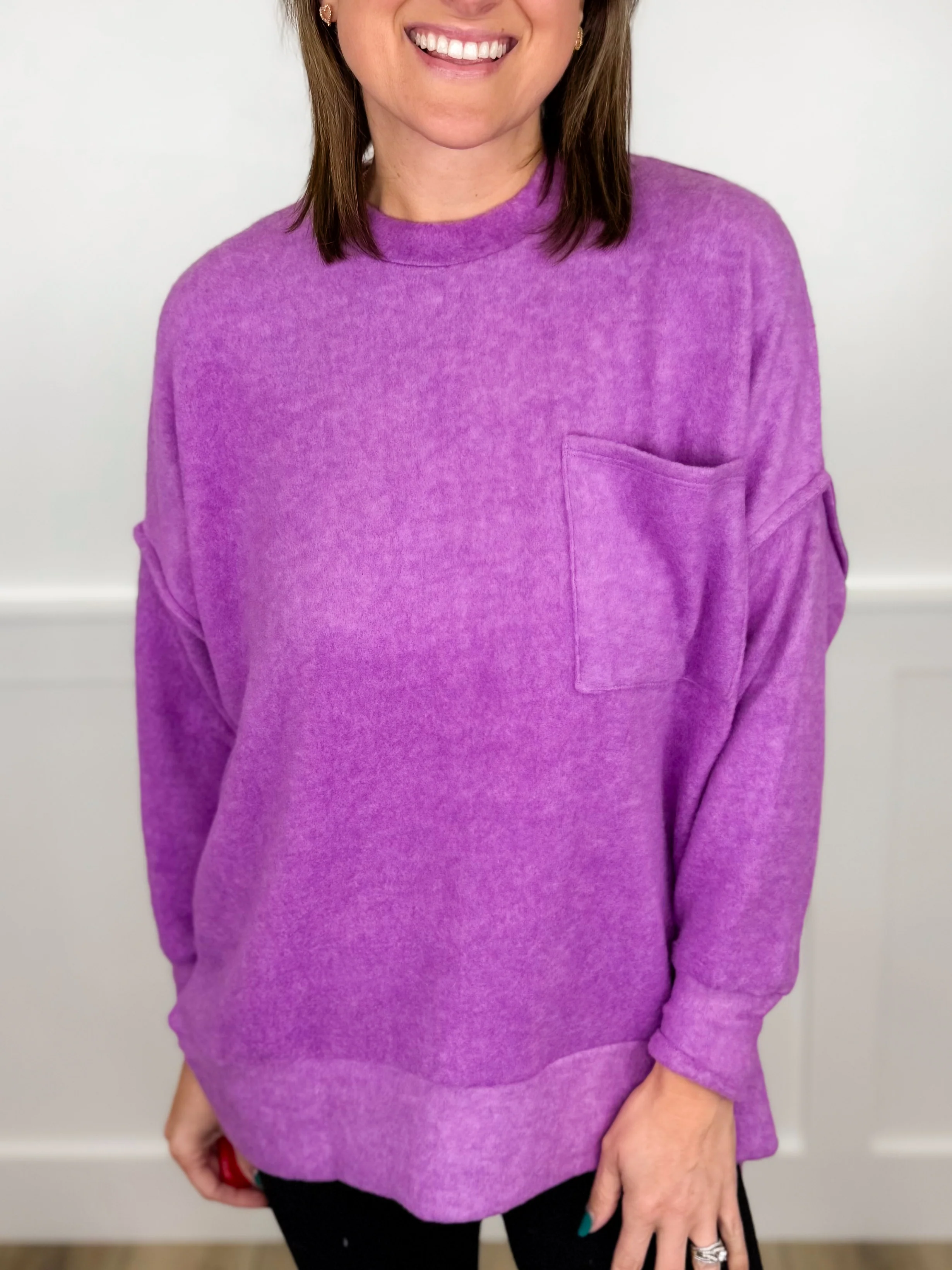 Zenana Feel the Comfort Long Sleeve Top - 13 colors! - Image 12