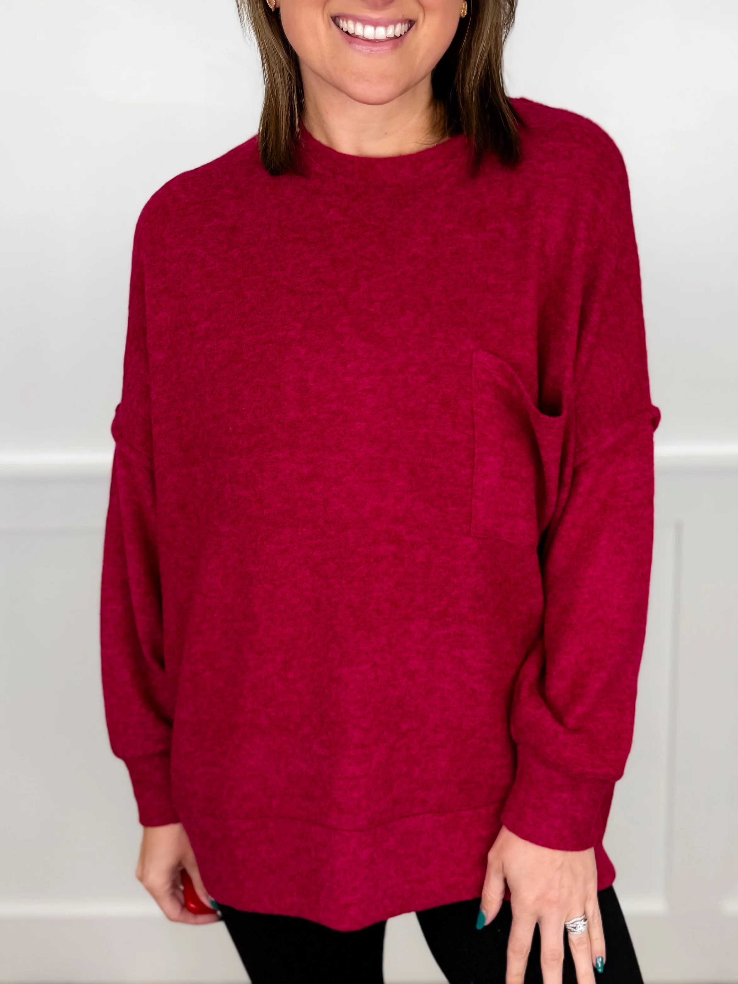 Zenana Feel the Comfort Long Sleeve Top - 13 colors! - Image 13