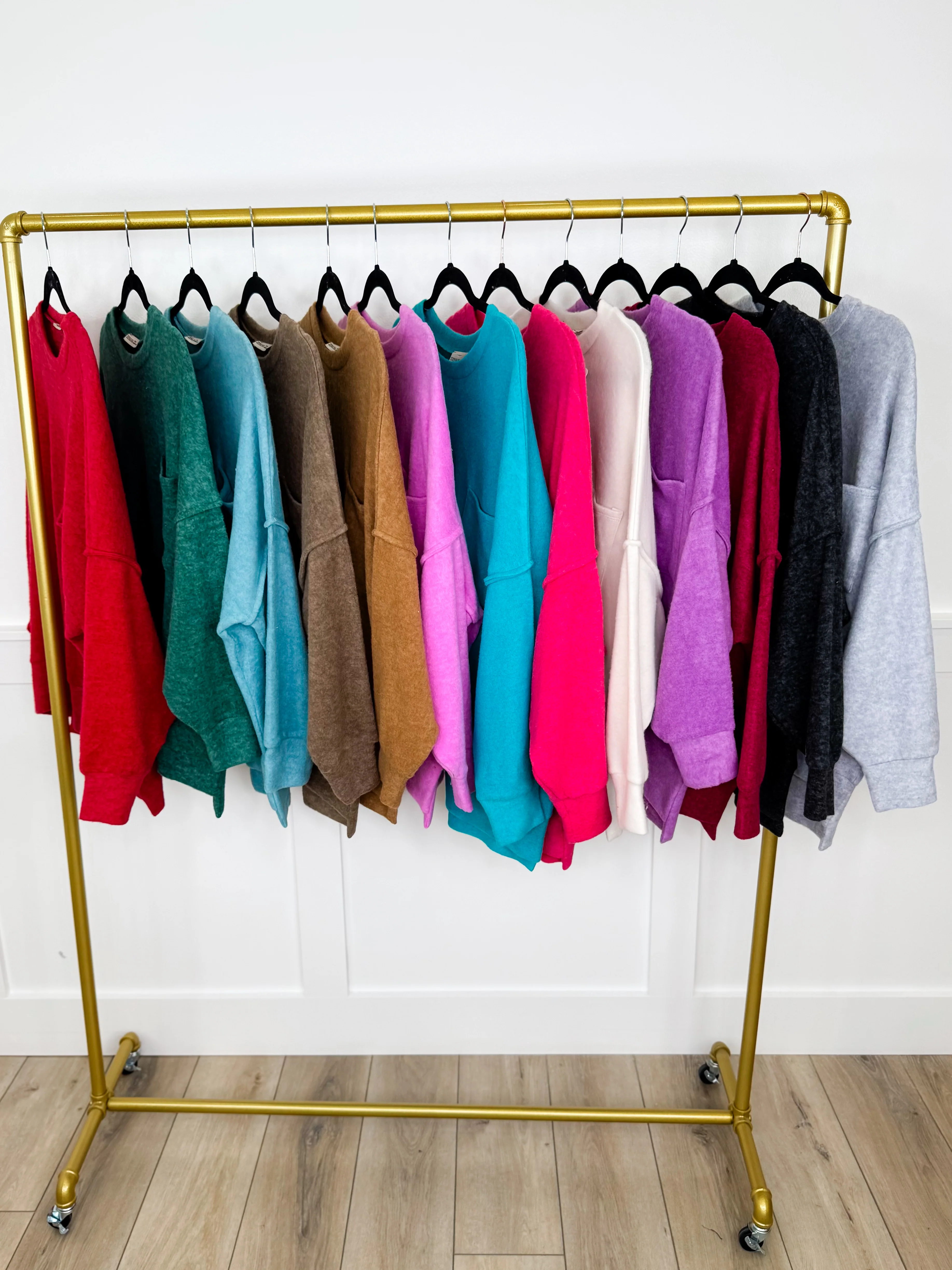 Zenana Feel the Comfort Long Sleeve Top - 13 colors! - Image 17