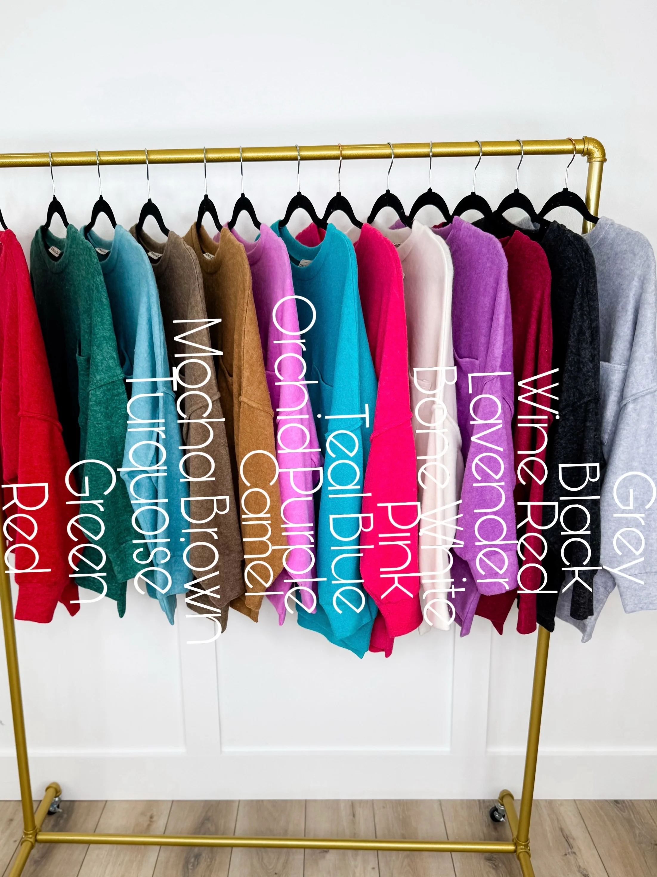 Zenana Feel the Comfort Long Sleeve Top - 13 colors! - Image 2