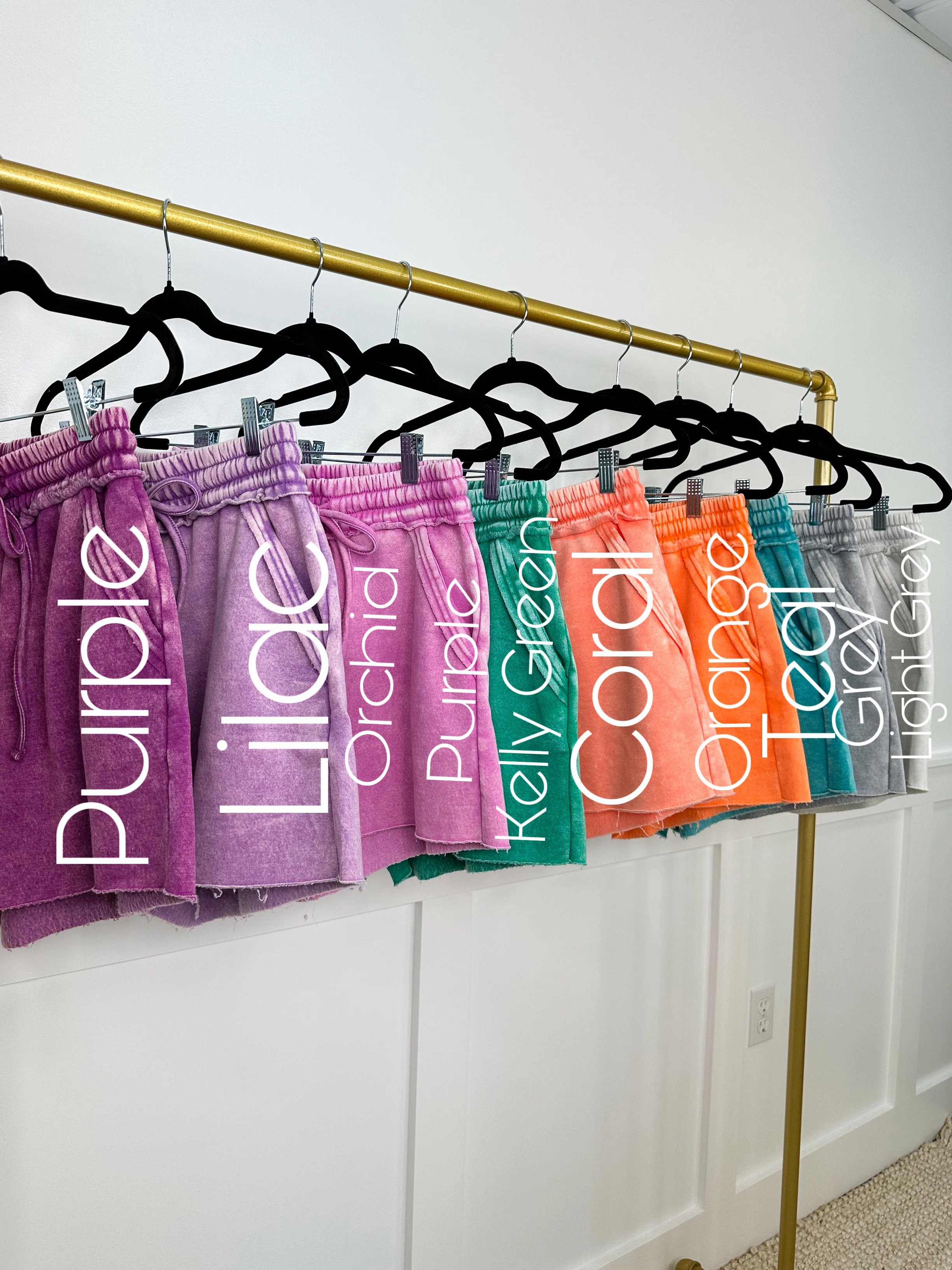 Zenana Just Checking High-Rise Cotton Blend Shorts - 9 colors! - Image 2