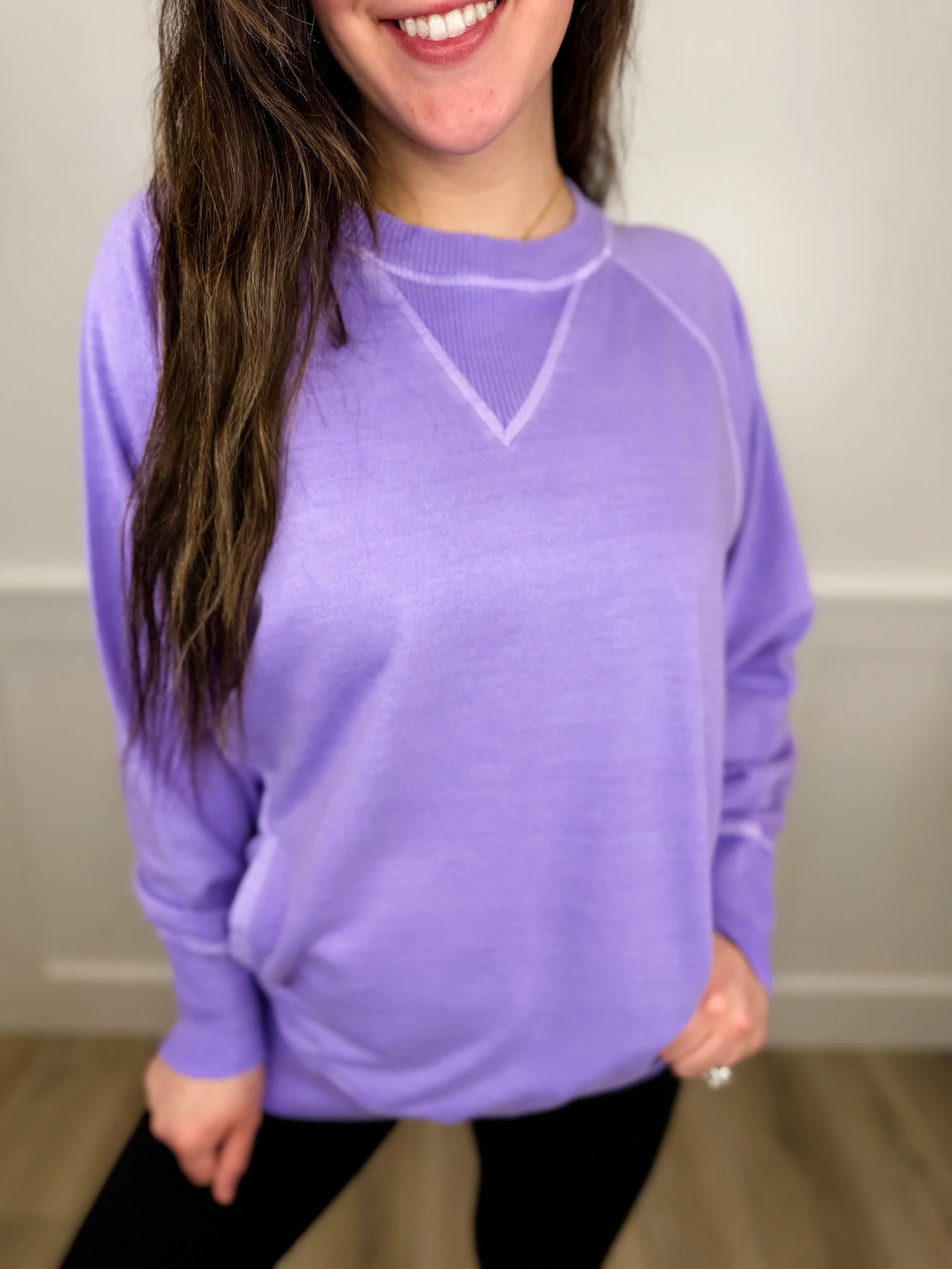 Zenana Make it Better Cotton Long Sleeve Top - 4 colors! - Image 4