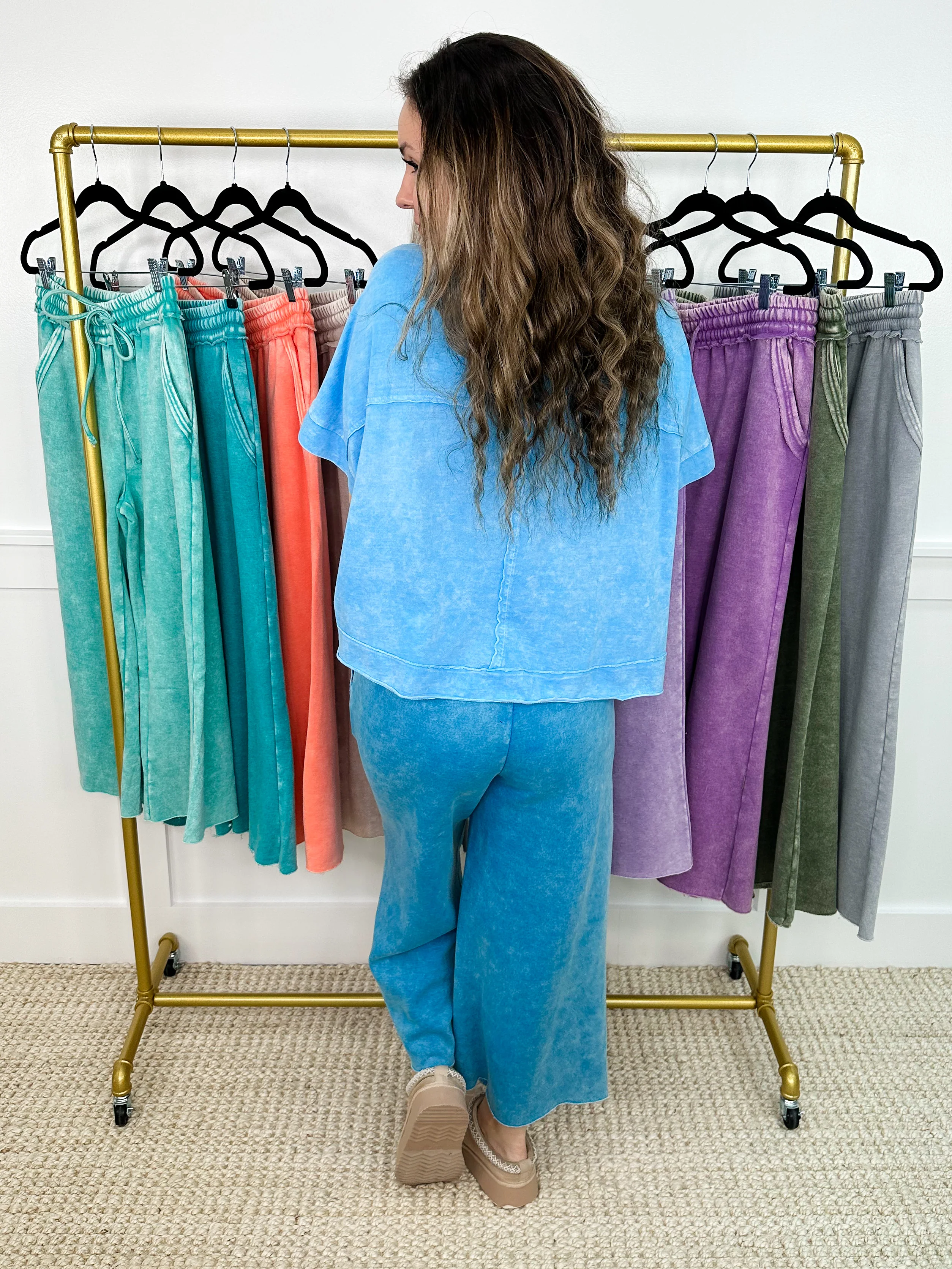 Zenana Next to You High-Rise Cotton Blend Cropped Bottoms - 9 colors! - Image 9